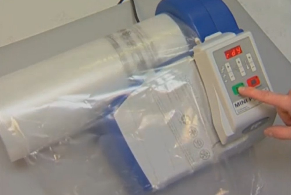 緩沖氣墊制造機 操作視頻